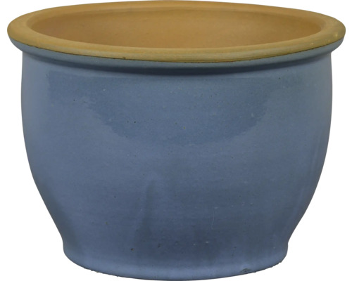 PASSION FOR POTTERY Bloempot Aardewerk blauw Ø 38 cm H 27 cm