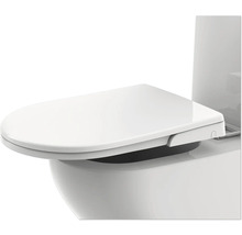 Toilet met bidetfunctie in detail