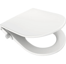 Witte toiletbril van kunststof