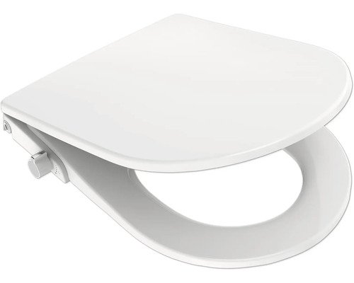 Witte toiletbril van kunststof