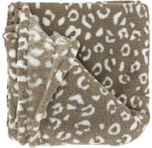 Fleecedeken met dierenprint