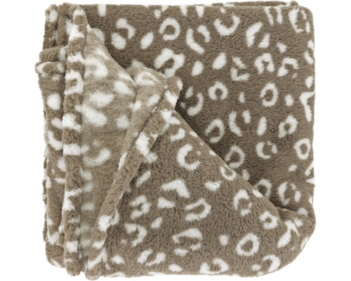Fleecedeken met dierenprint