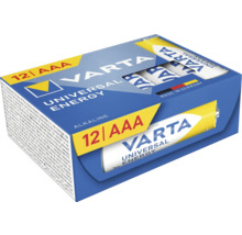 Varta Universal Energy Alkaline batterij AAA, 12 stuks