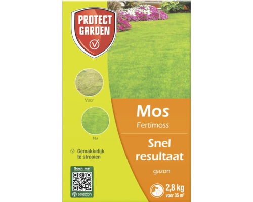 Protect Garden Fertimoss tegen gazonmos, 2,8 kg
