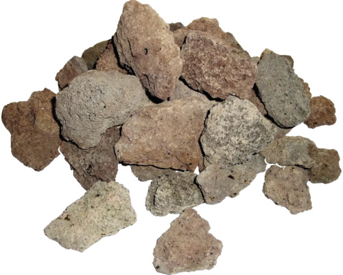 Stapel lavastenen voor tuin- en landschapsarchitectuur