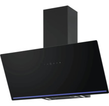 Zwarte afzuigkap voor de keuken