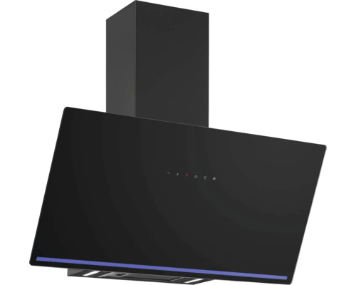 AMICA KHF 686 700 S HC;14,2 Schuine afzuigkap Zwarte afzuigkap met bedieningspaneel