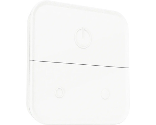 Witte lichtschakelaar met aan- en uitknop