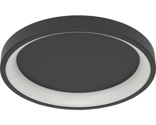 EGLO CROSSLINK.Z LED Plafonniere Loretello zwart Ø 35 cm CCT RGB Ronde plafondlamp