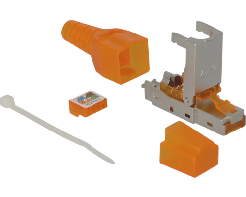 Keystone module met kabelbinder en montagehulp