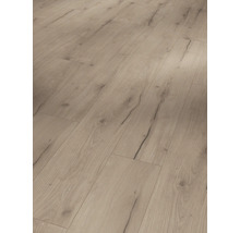 Gelegde laminaatvloer met houtlook