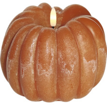 Decoratieve pompoenkaars voor herfstdecoratie