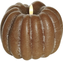 Decoratieve pompoenkaars met licht