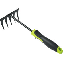 Tuinklauw met vijf tanden en handgreep