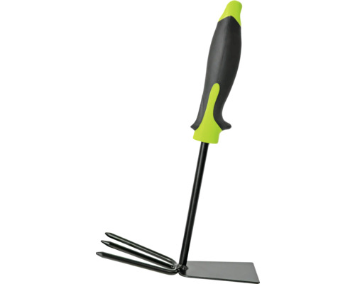 Tuinfrees met drie tanden en handvat