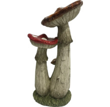 Decoratieve paddenstoelengroep van kunsthars voor de tuin