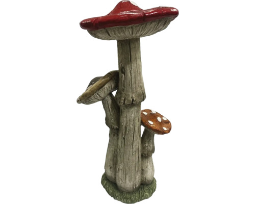Decoratieve paddenstoel van kunststeen voor de tuin