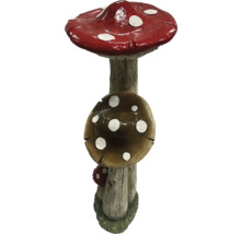 Decoratieve tuinpaddenstoel met stippen