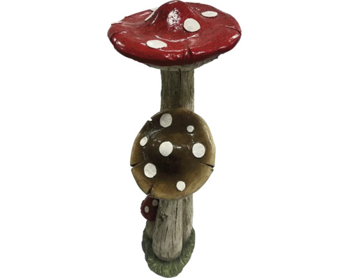 Decoratieve tuinpaddenstoel met stippen