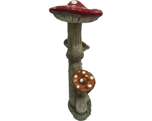 Decoratieve paddenstoelfiguur voor de tuin