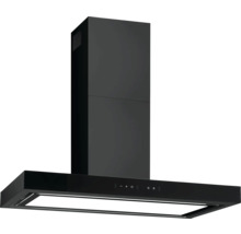 Zwarte afzuigkap voor de keuken