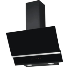 Zwarte wandmontage afzuigkap voor de keuken