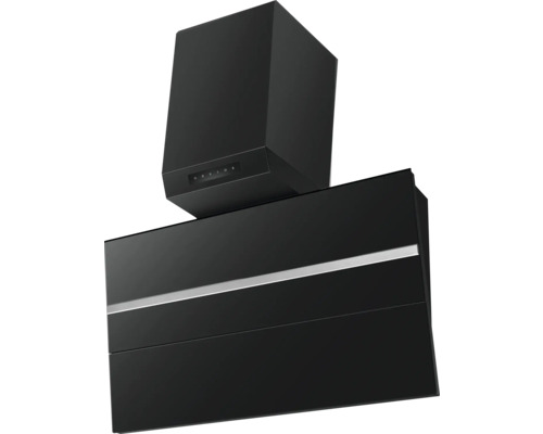 Zwarte afzuigkap voor de keuken