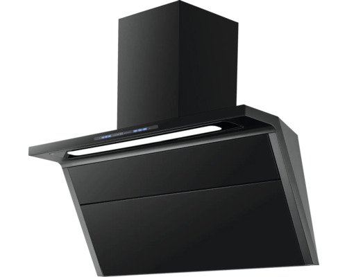 Zwarte afzuigkap voor de keuken