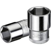 Twee metalen dopsleutelbits