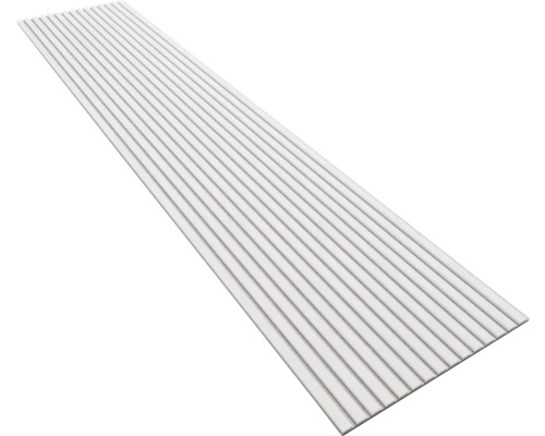 3D Akoestisch paneel white 2600x560x18 mm Profielhouten planken voor wandbekleding