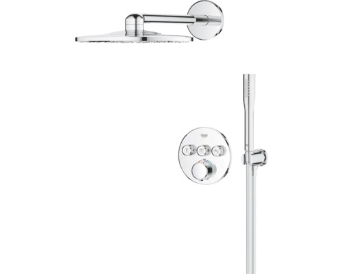 GROHE QUICKFIX Complete inbouw doucheset Precision Smart Control chroom