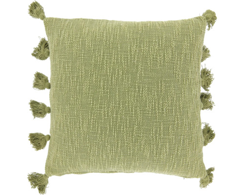 UNIQUE LIVING Kussen Jonne tea green 45x45 cm