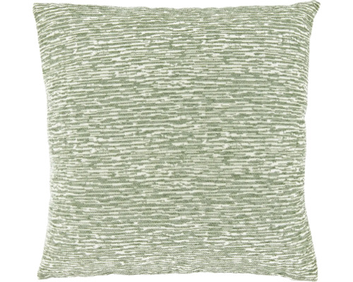 Vierkant kussen met horizontaal streepmotief