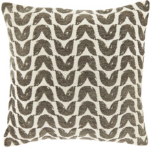 Vierkant sierkussen met abstract patroon