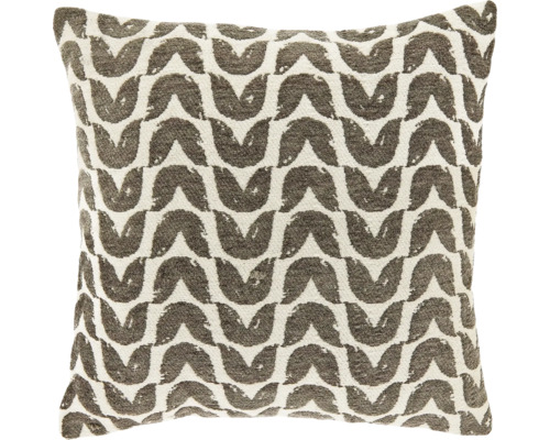 UNIQUE LIVING Kussen Gozi taupe 45x45 cm