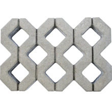 Grijs grasrooster van beton