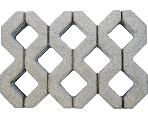 Grijs grasrooster van beton