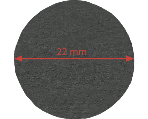 Schuurschijf, diameter 22 millimeter