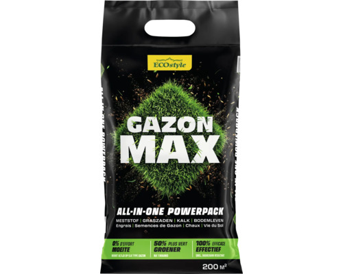 EcoStyle Gazon Max All-in-One Powerpack voor 200 vierkante meter gazon