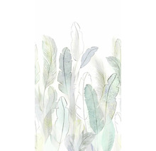 Illustratie van tropische bladeren voor wanddecoratie