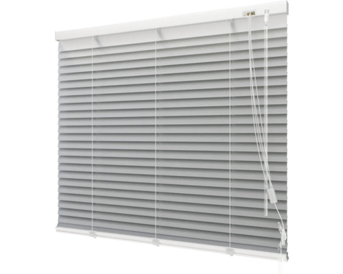 SOLUNA Aluminium verduisterende jaloezie zilver 40x130 cm