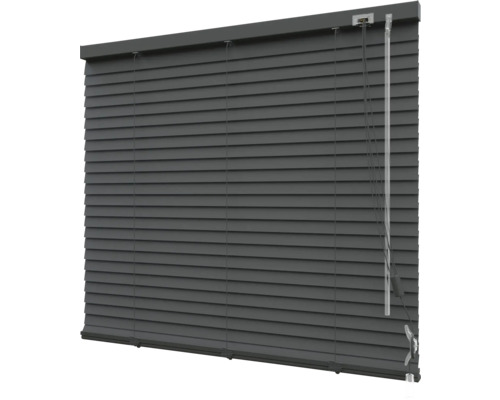SOLUNA Aluminium verduisterende jaloezie antraciet 40x130 cm
