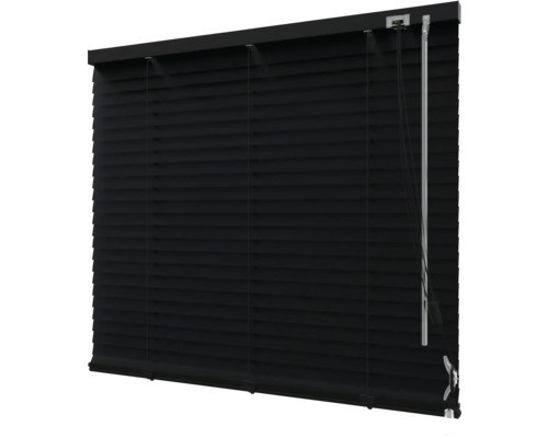 SOLUNA Aluminium verduisterende jaloezie zwart 40x130 cm