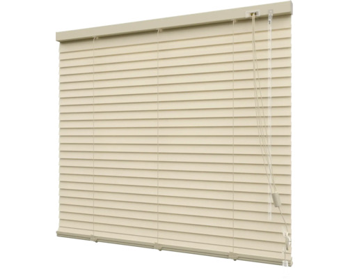 SOLUNA Aluminium verduisterende jaloezie beige 40x130 cm