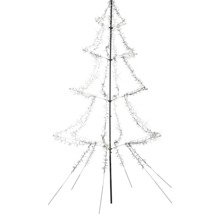 Decoratieve kerstboom met lichtjes voor binnen- en buitengebruik