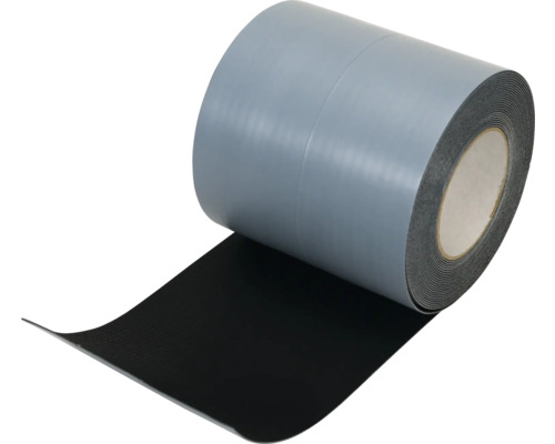 Rol zwarte afdichtband voor de bouw
