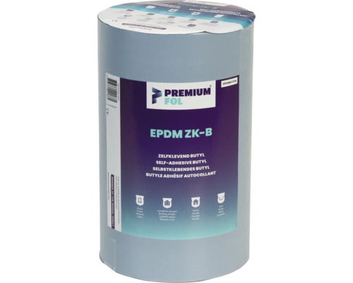 Premium Fol EPDM ZK-B afdichtband zelfklevend, 200 millimeter x 5 meter