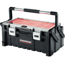 Pattfield gereedschapskist van kunststof met handgreep