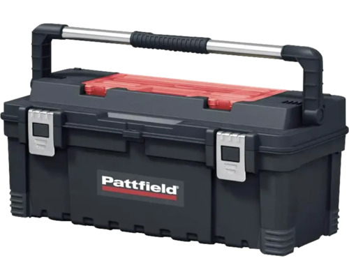 PATTFIELD Gereedschapskoffer 26" (leeg) Gereedschapskist van kunststof met Pattfield logo