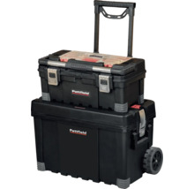 Pattfield gereedschapskoffer met wielen en telescopische handgreep